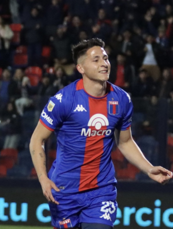 Florián Monzón, delantero argentino y nuevo refuerzo del Atlas para el torneo Apertura 2026 de la Liga MX.