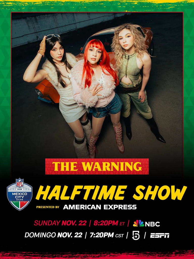 The Warning encabezará el show de medio tiempo del NFL Mexico City Game 2026 20 image 4